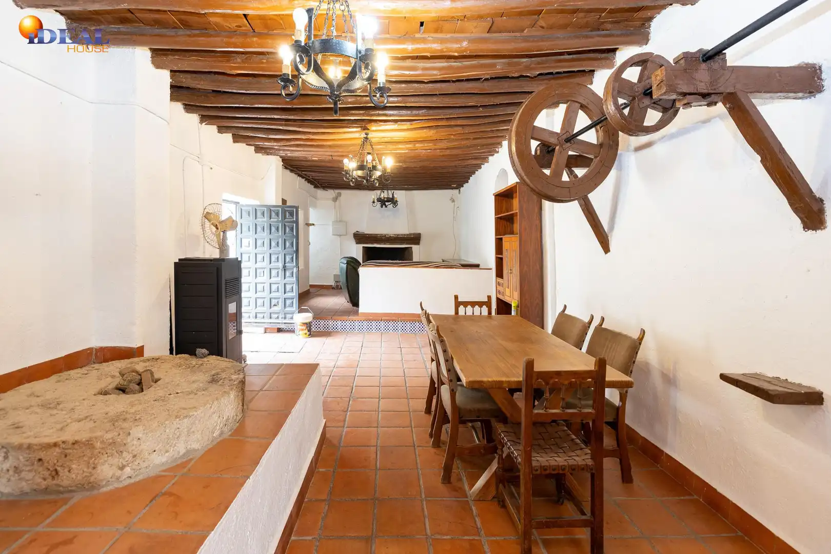 Esszimmer von Country house zum Verkauf in Dílar mit Privatgarten