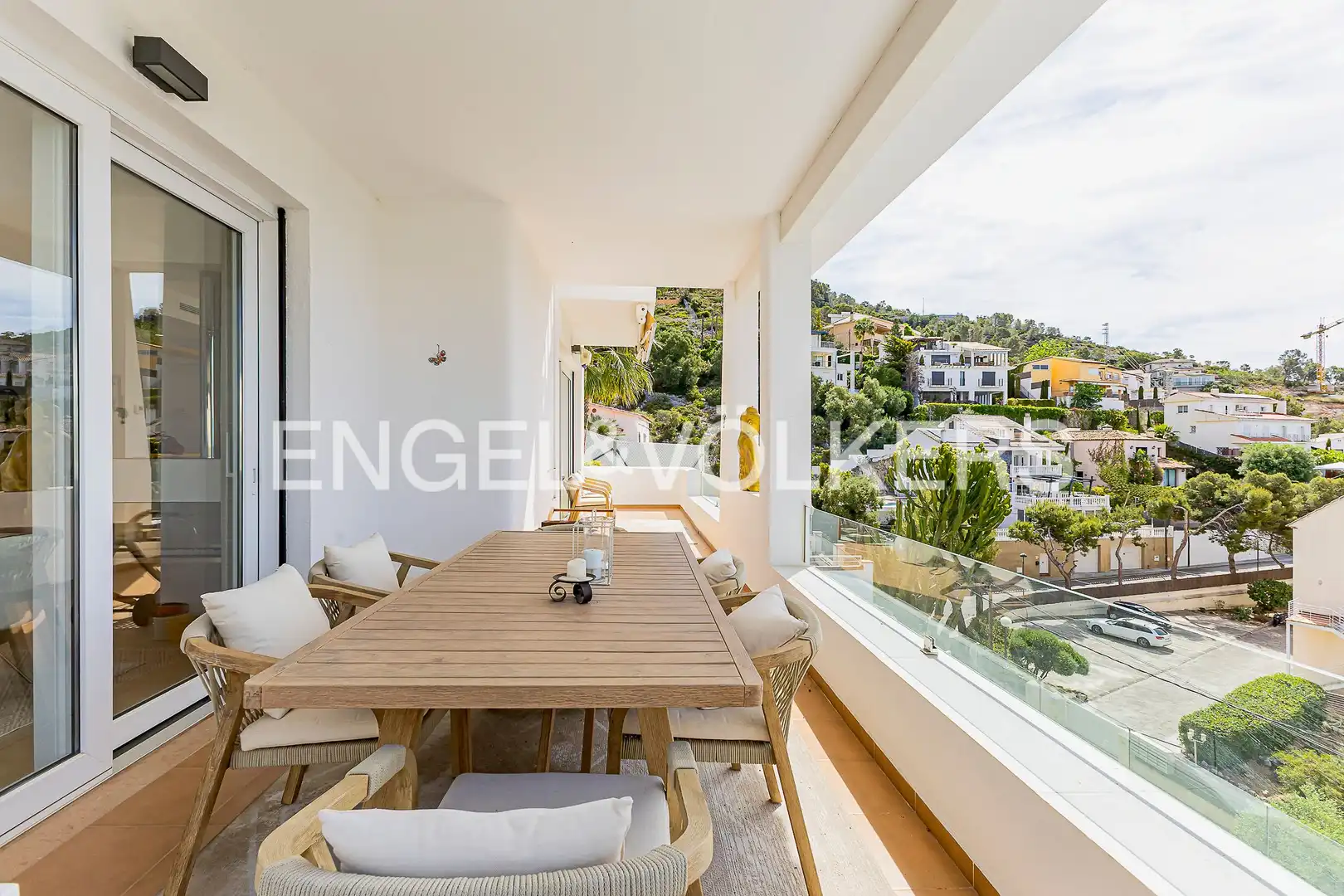 Terraza de Casa o chalet en venta en Sitges con Aire acondicionado, Calefacción y Jardín privado