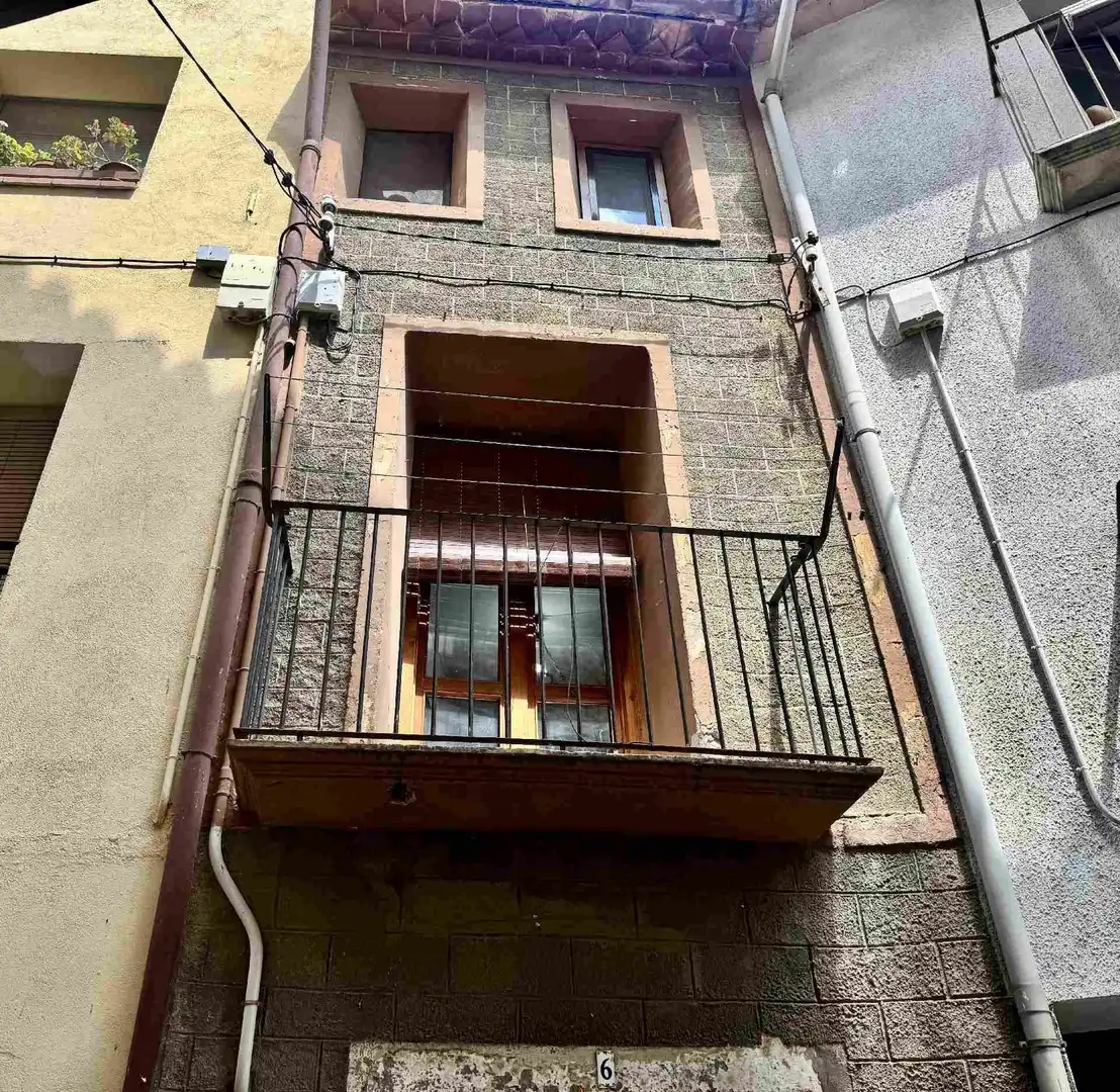 Balcony of Country homes for sale in Lascuarre  with Heating and Storage room