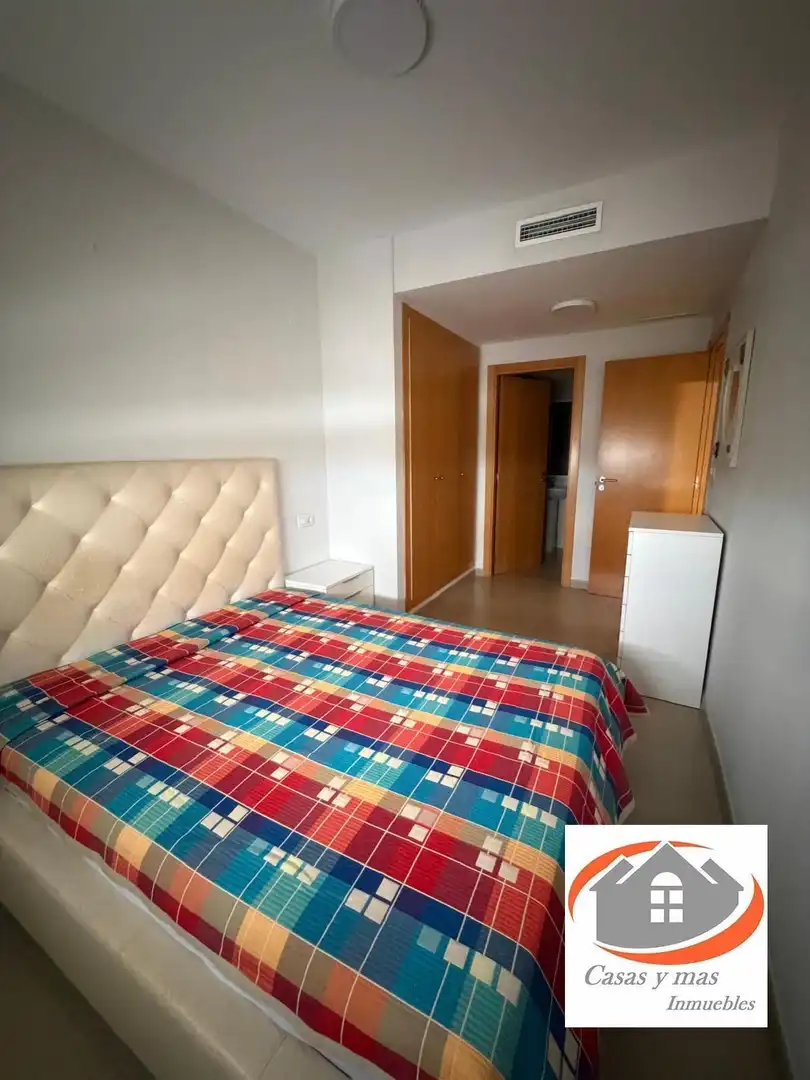 Schlafzimmer von Wohnung zum Verkauf in Castellón de la Plana / Castelló de la Plana mit Klimaanlage, Heizung und Terrasse