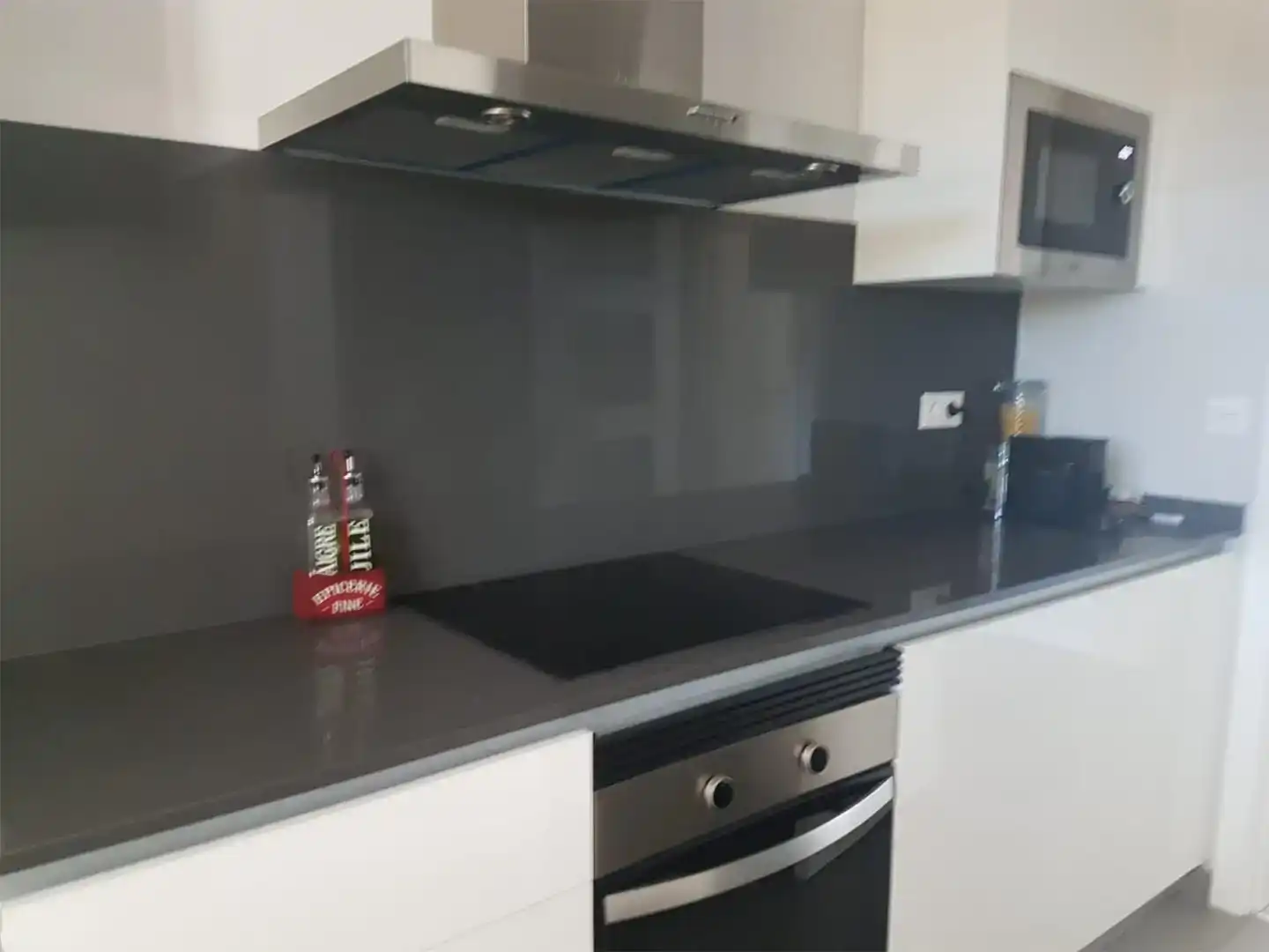 Küche von Wohnung zur Miete in Torremolinos mit Klimaanlage, Schwimmbad und Balkon