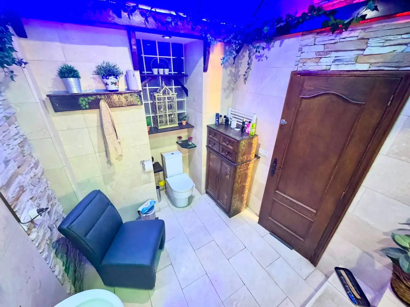 Bany de Casa o xalet en venda en Elche / Elx amb Aire condicionat, Jardí privat i Terrassa