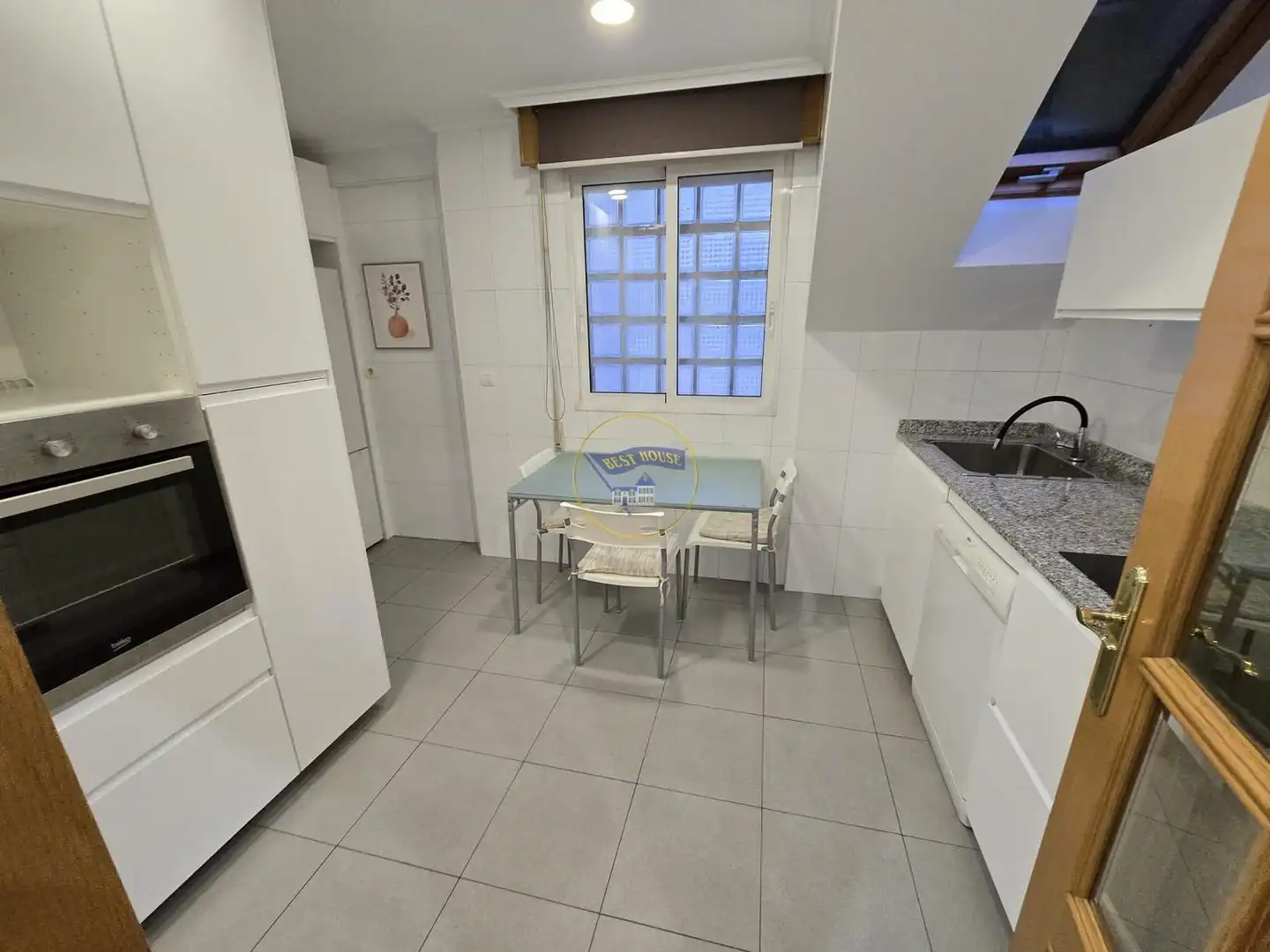 Cocina de Ático en venta en Vigo  con Aire acondicionado, Calefacción y Parquet