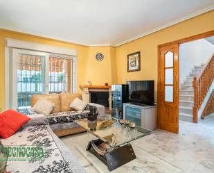 Living room of Single-family semi-detached for sale in Roquetas de Mar  with Air Conditioner, Terrace and Storage room