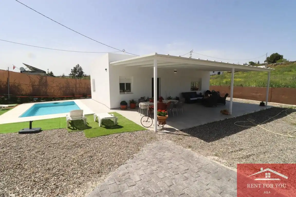 Jardín de Casa o chalet de alquiler en Cártama con Jardín privado, Terraza y Piscina