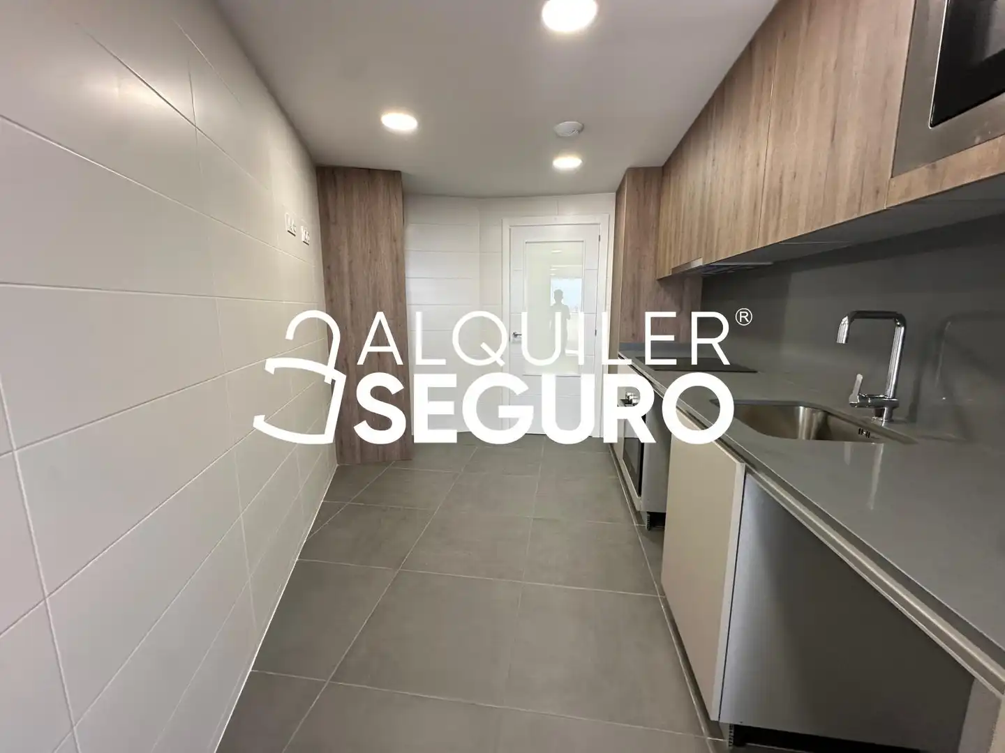 Cocina de Piso de alquiler en Valencia con Aire acondicionado, Terraza y Trastero