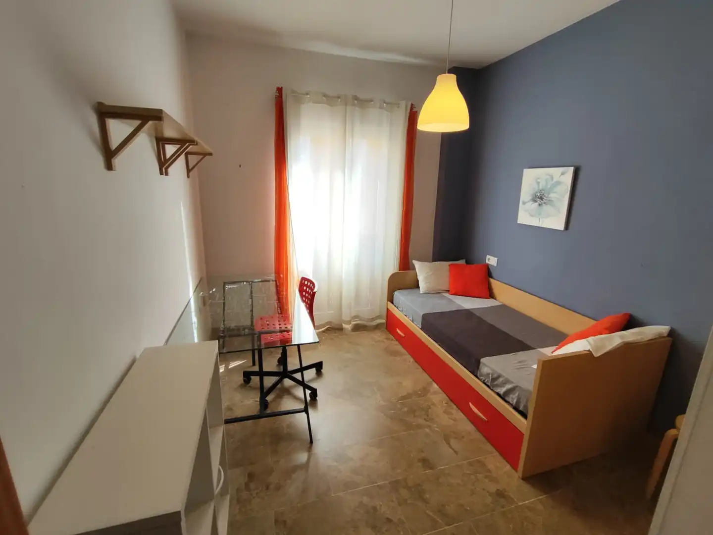 Bedroom of Flat for sale in Málaga  with Air Conditioner, Storage room and Furnished
