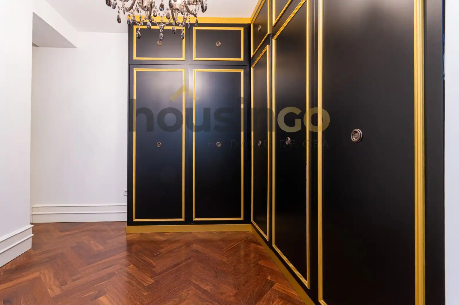 Schlafzimmer von Wohnung zur Miete in Madrid mit Heizung und Möbliert
