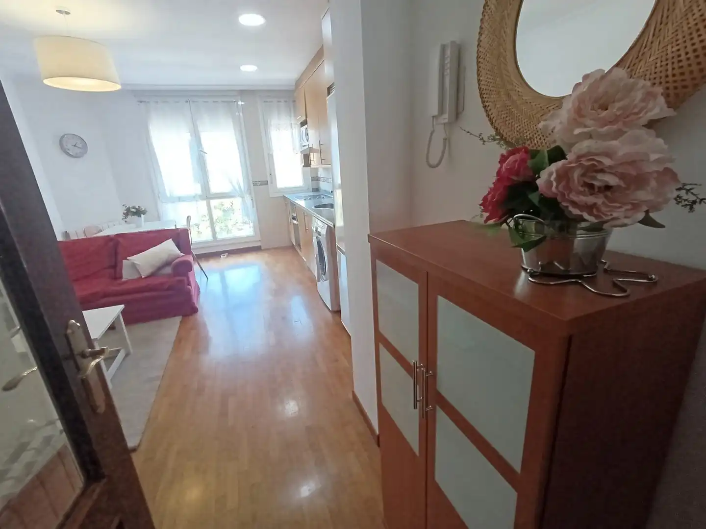 Living room of Apartments for rent in Gijón   with Heating, Storage room and Furnished