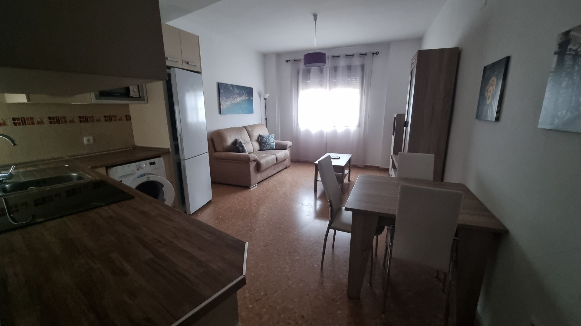 Sala d'estar de Apartament de lloguer en Rute amb Moblat
