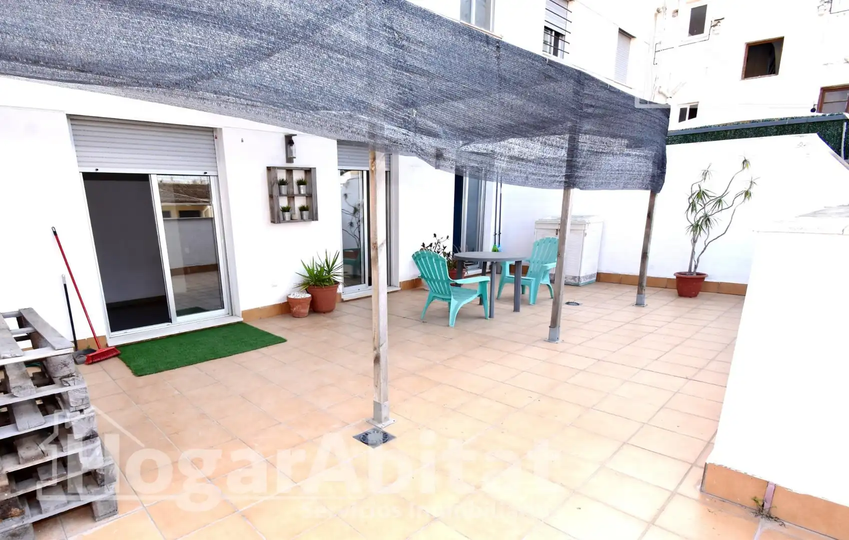 Terrasse von Wohnung zum Verkauf in Massanassa mit Klimaanlage, Heizung und Terrasse