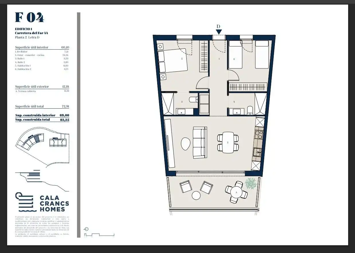 Apartment with terrace for sale in Pla de Maset - Cap de Salou, imagen 13