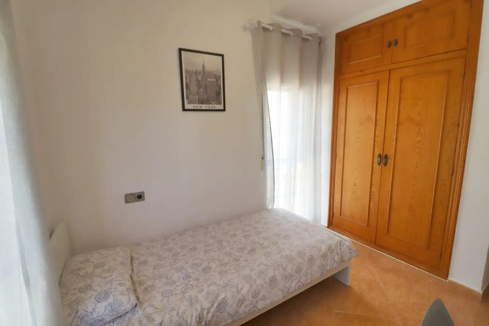 Dormitori de Casa adosada de lloguer en Godella amb Aire condicionat, Calefacció i Jardí privat