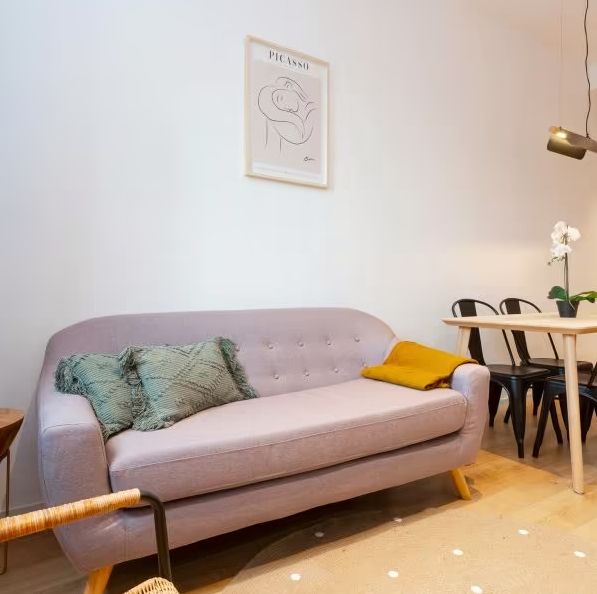 Sala d'estar de Pis de lloguer en Alicante / Alacant amb Moblat