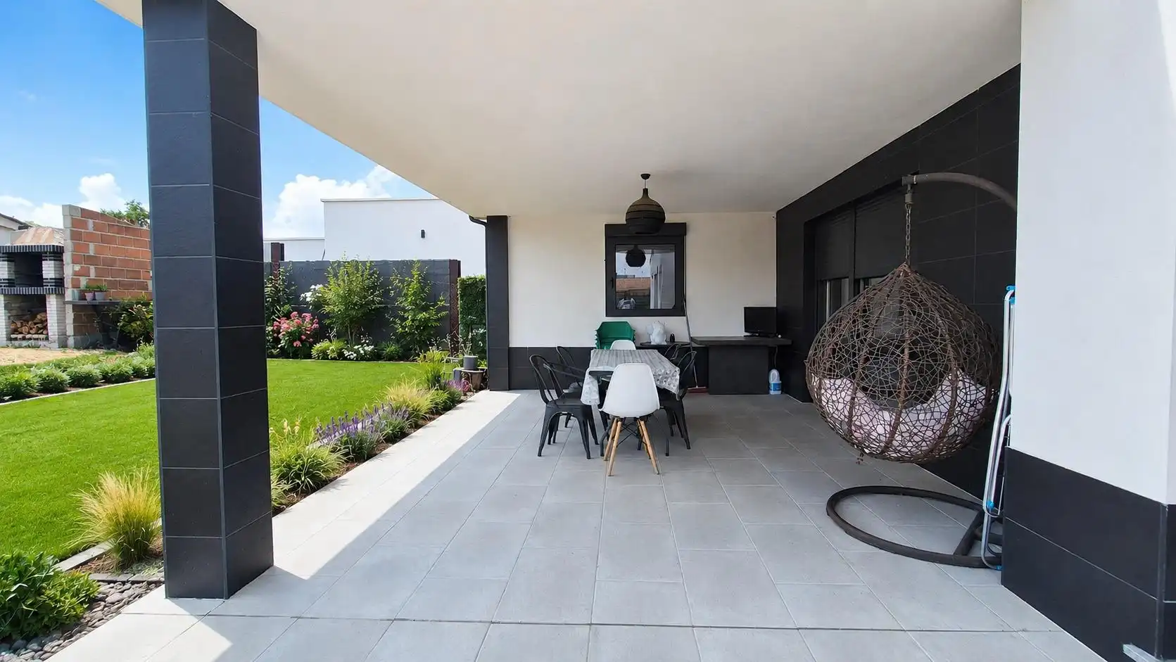 Terraza de Casa o chalet en venta en Carrascal de Barregas con Aire acondicionado, Calefacción y Jardín privado