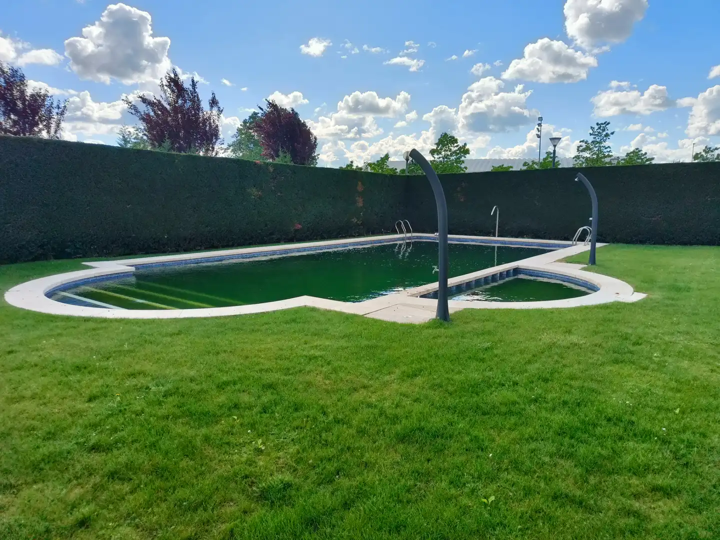 Schwimmbecken von Wohnung zum Verkauf in Valladolid mit Heizung, Privatgarten und Schwimmbad