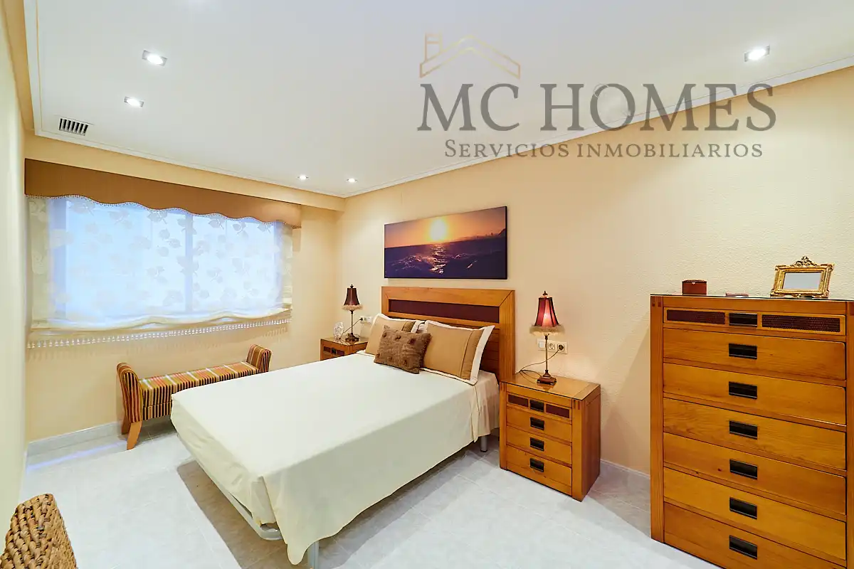 Bedroom of Flat for sale in Santa Pola  with Air Conditioner, Heating and Oven