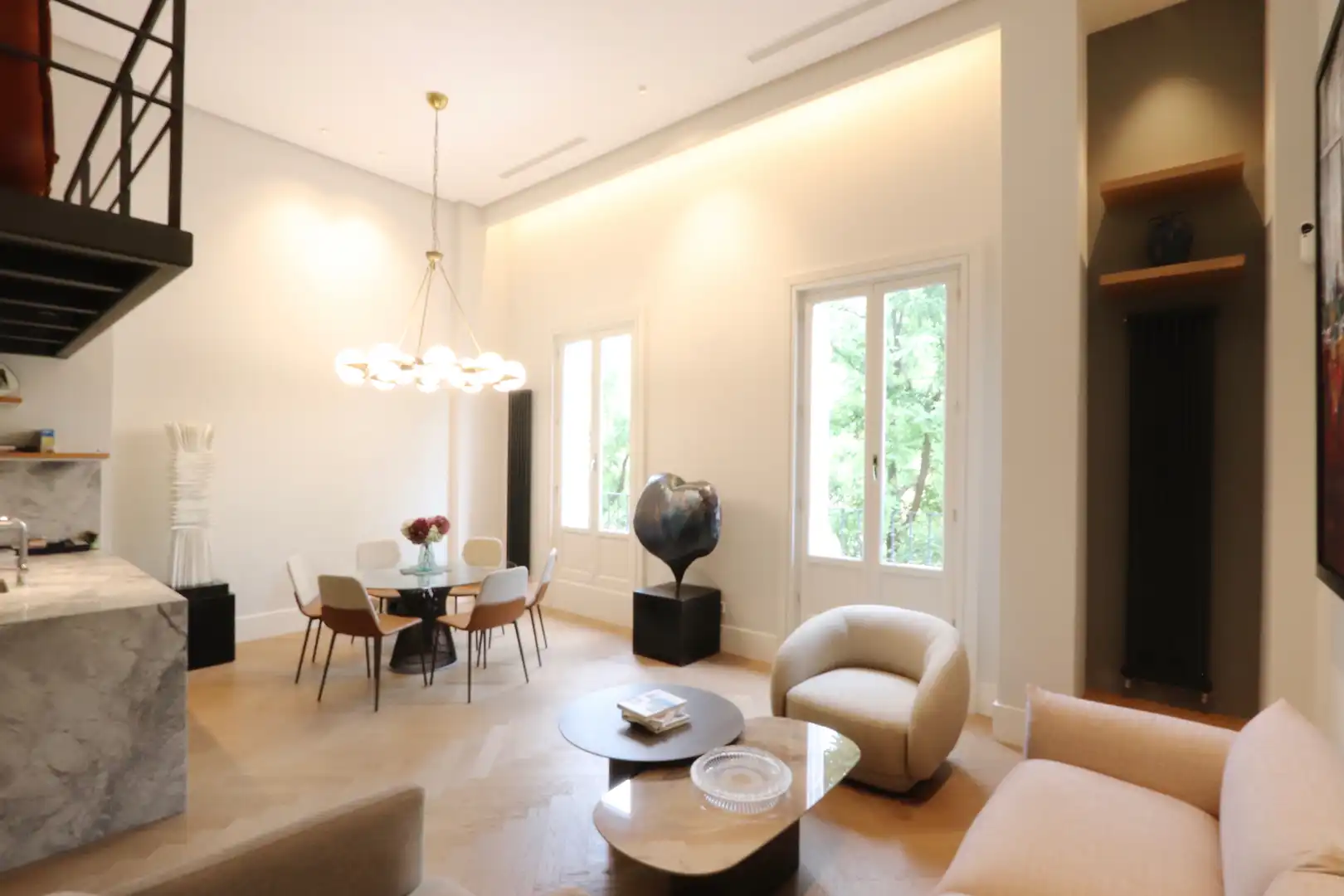 Sala de estar de Piso en venta en Madrid con Aire acondicionado, Calefacción y Parquet