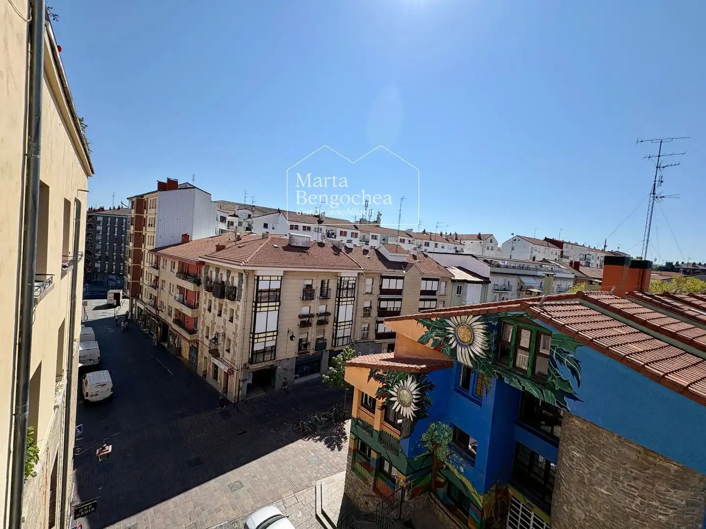 Exterior view of Attic for sale in Vitoria - Gasteiz  with Heating and Furnished