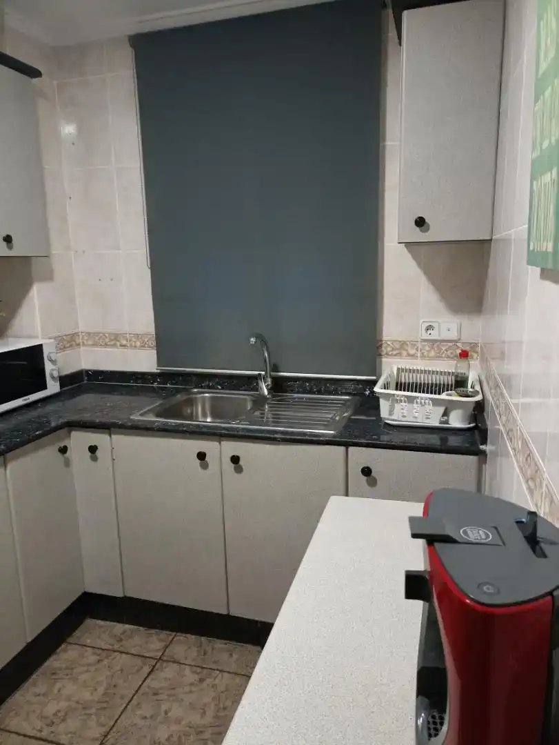 Küche von Maisonette zur Miete in Valencia mit Klimaanlage, Abstellraum und Möbliert