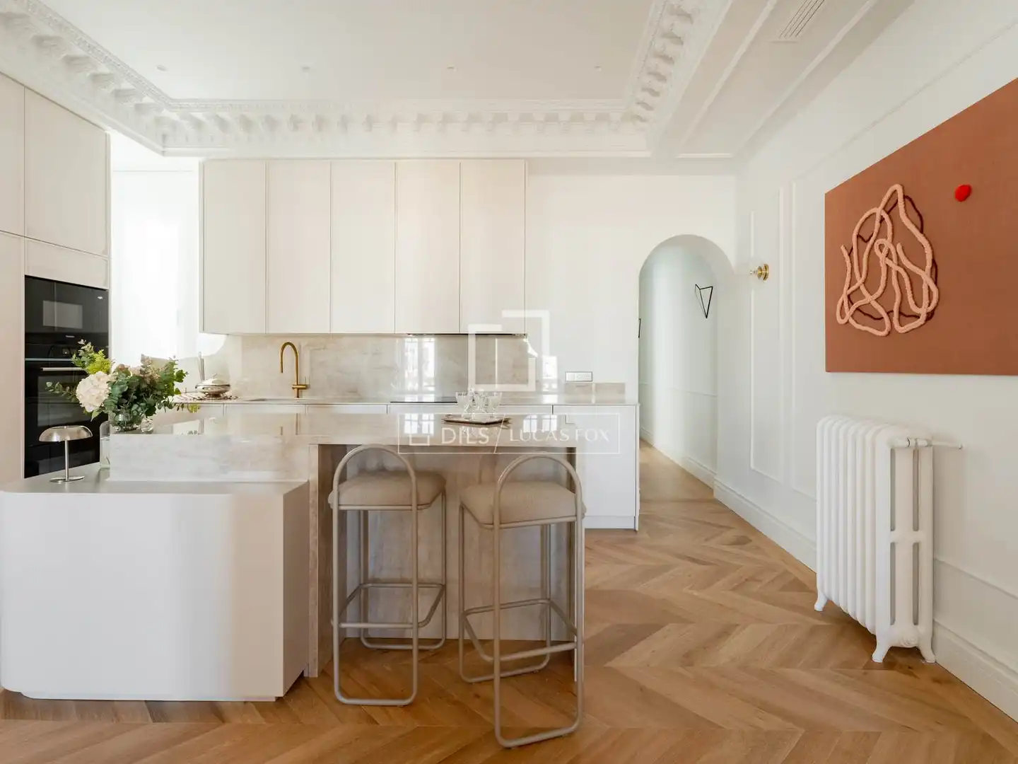 Küche von Wohnung zum Verkauf in Madrid mit Klimaanlage, Heizung und Abstellraum
