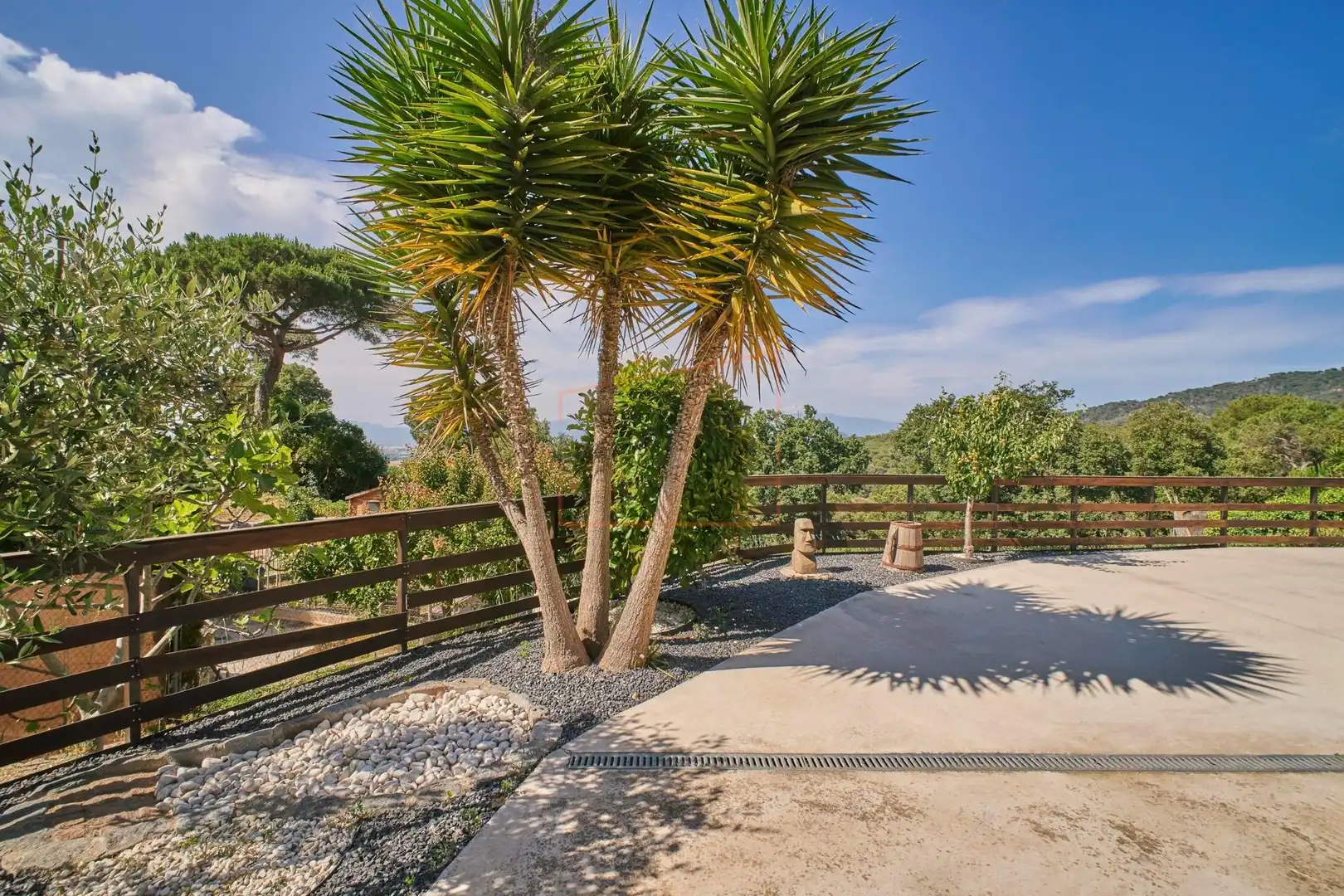 Jardí de Casa o xalet en venda en Vilanova del Vallès amb Jardí privat, Terrassa i Piscina
