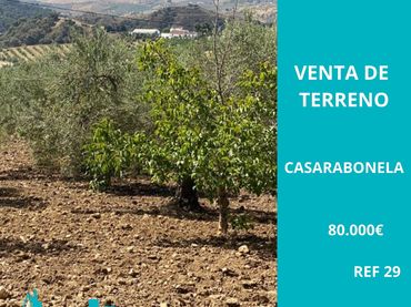 Terreny residencial en venda a Casarabonela