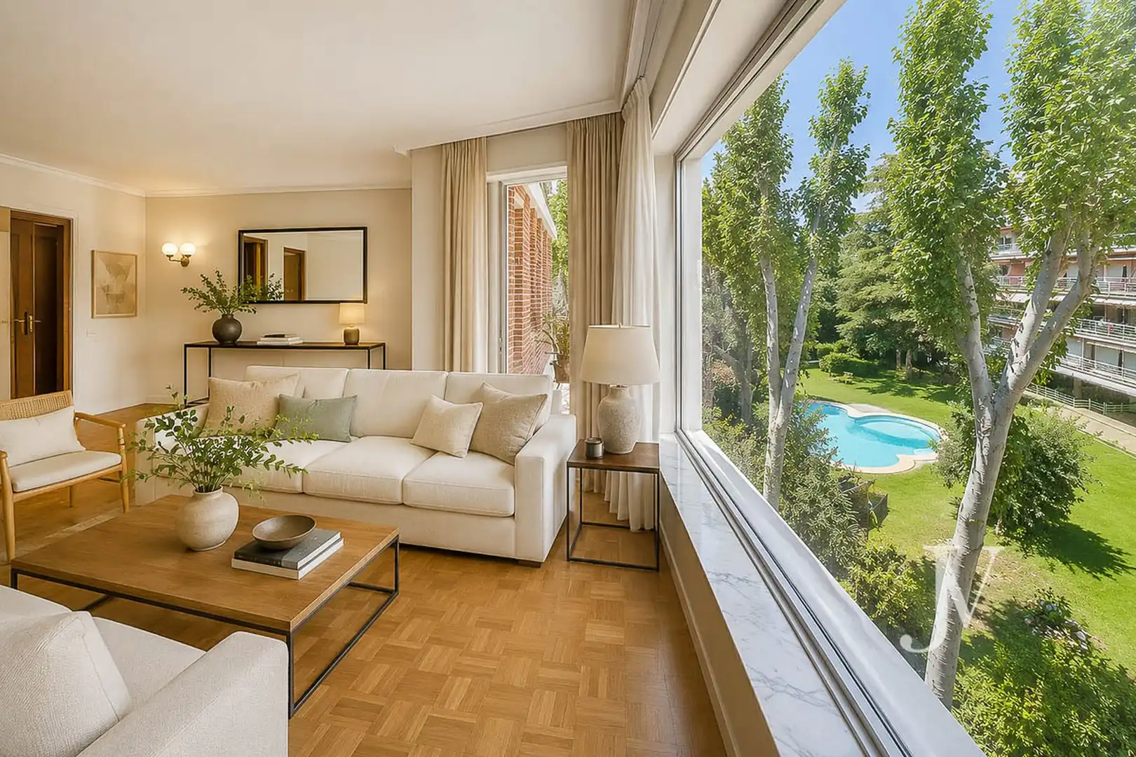 Sala de estar de Piso en venta en Madrid con Calefacción, Horno y Lavadora