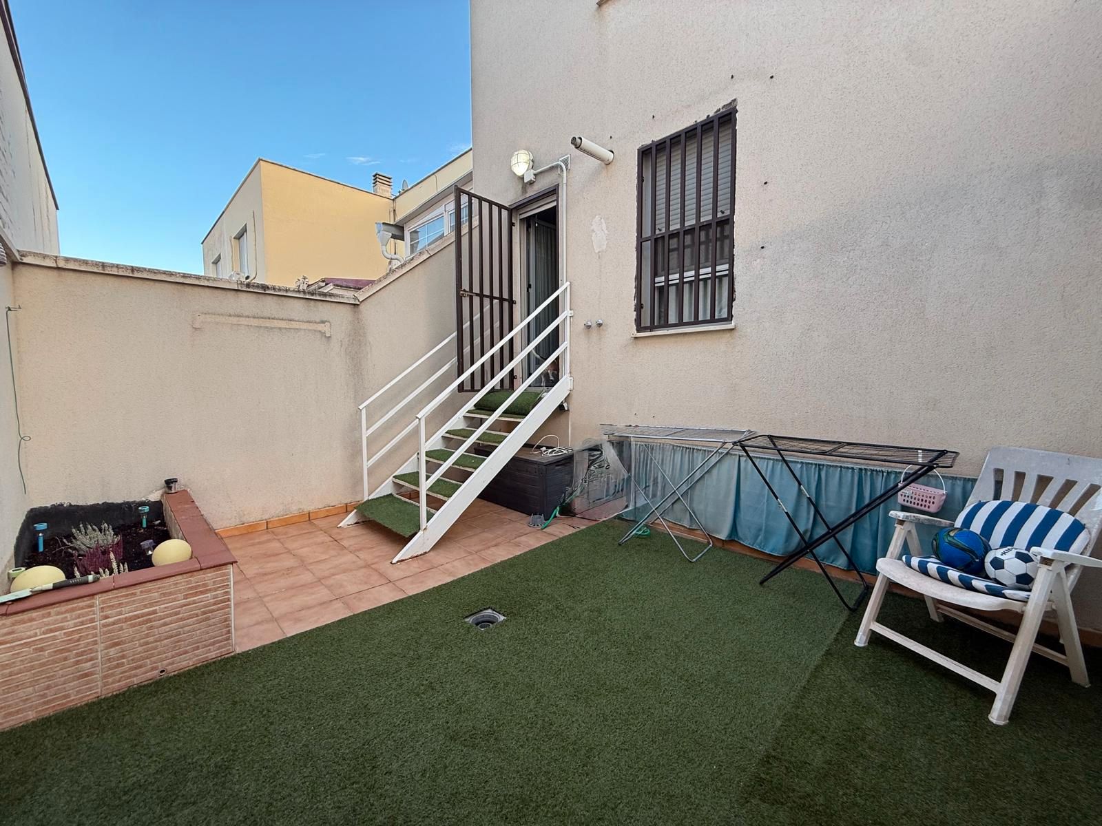 Terraza de Piso en venta en Tomelloso con Aire acondicionado, Calefacción y Jardín privado