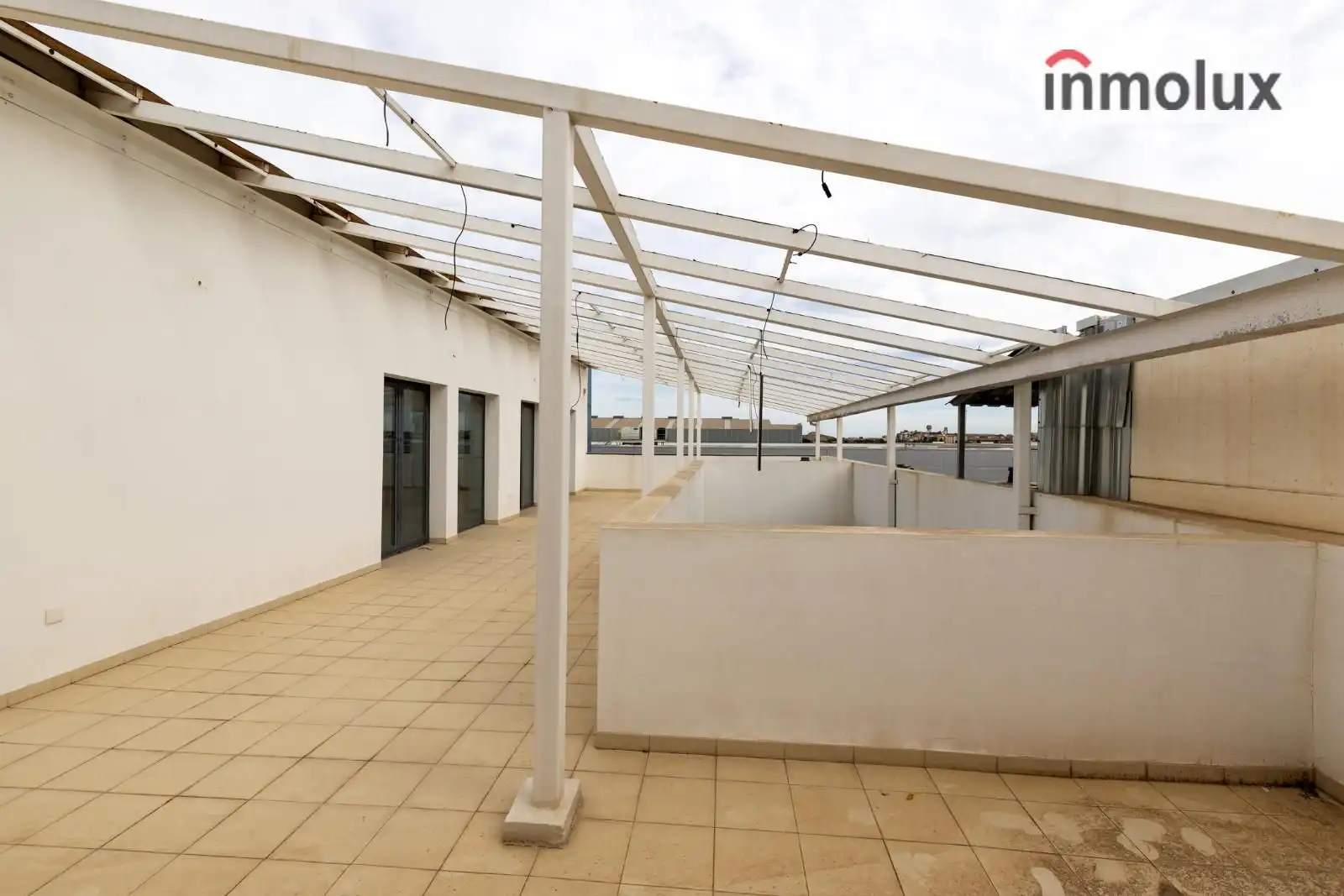 Terraza de Nave industrial de alquiler en Alicante / Alacant