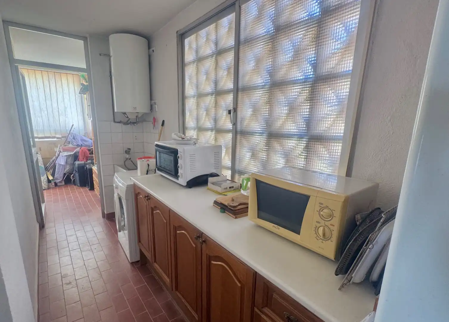 Kitchen of Flat for sale in Fuengirola  with Terrace, Furnished and Community pool