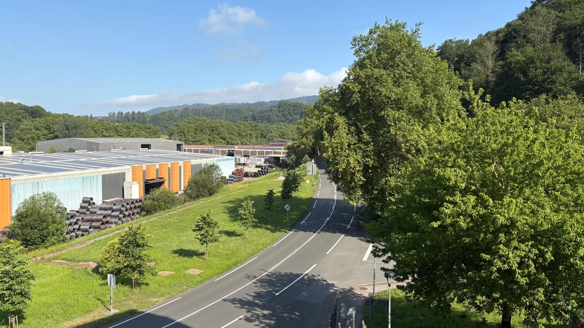 Vista exterior de Pis en venda en Usurbil amb Terrassa i Moblat
