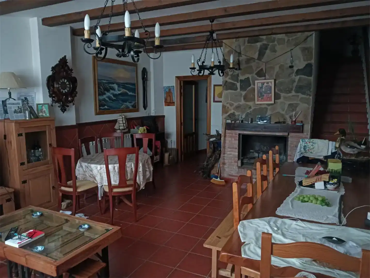 Menjador de Casa adosada en venda en Galilea
