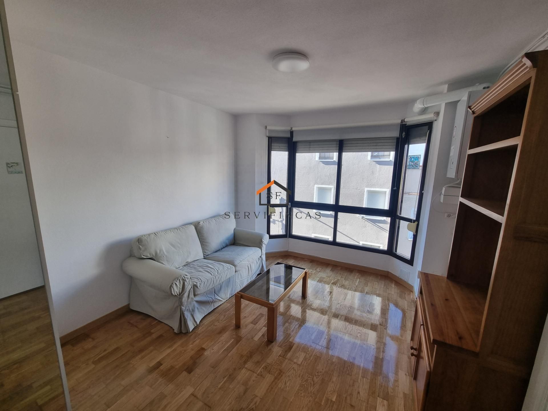Sala d'estar de Pis de lloguer en  Madrid Capital amb Aire condicionat i Calefacció