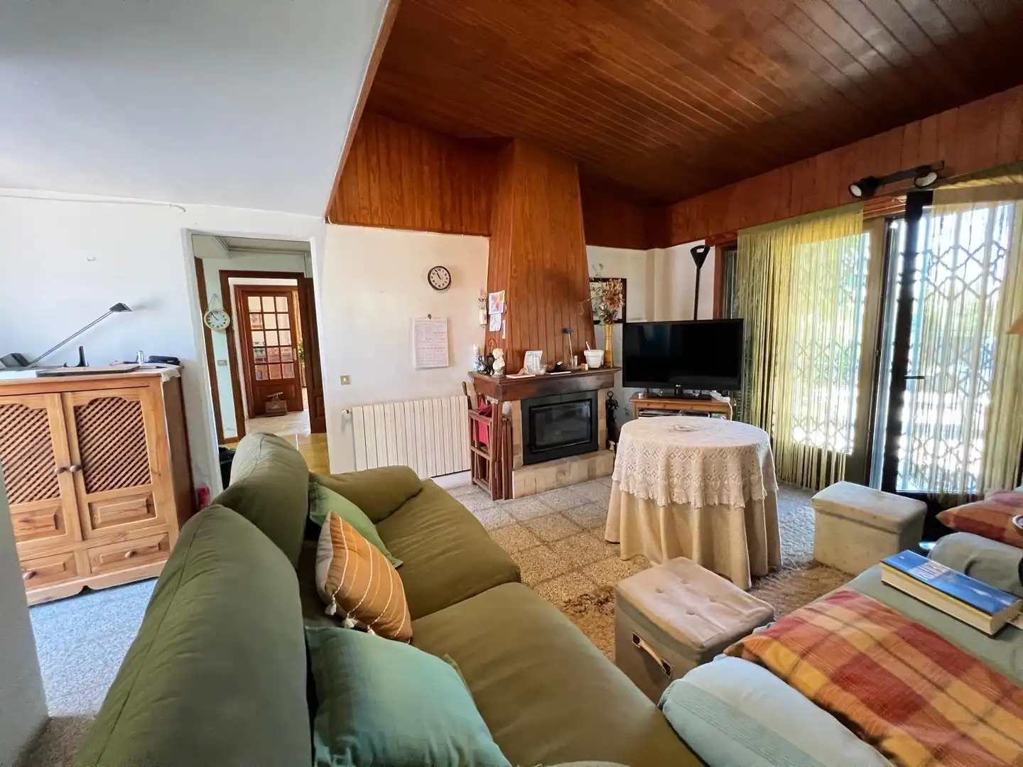 Sala de estar de Finca rústica en venta en Inca con Aire acondicionado, Calefacción y Jardín privado