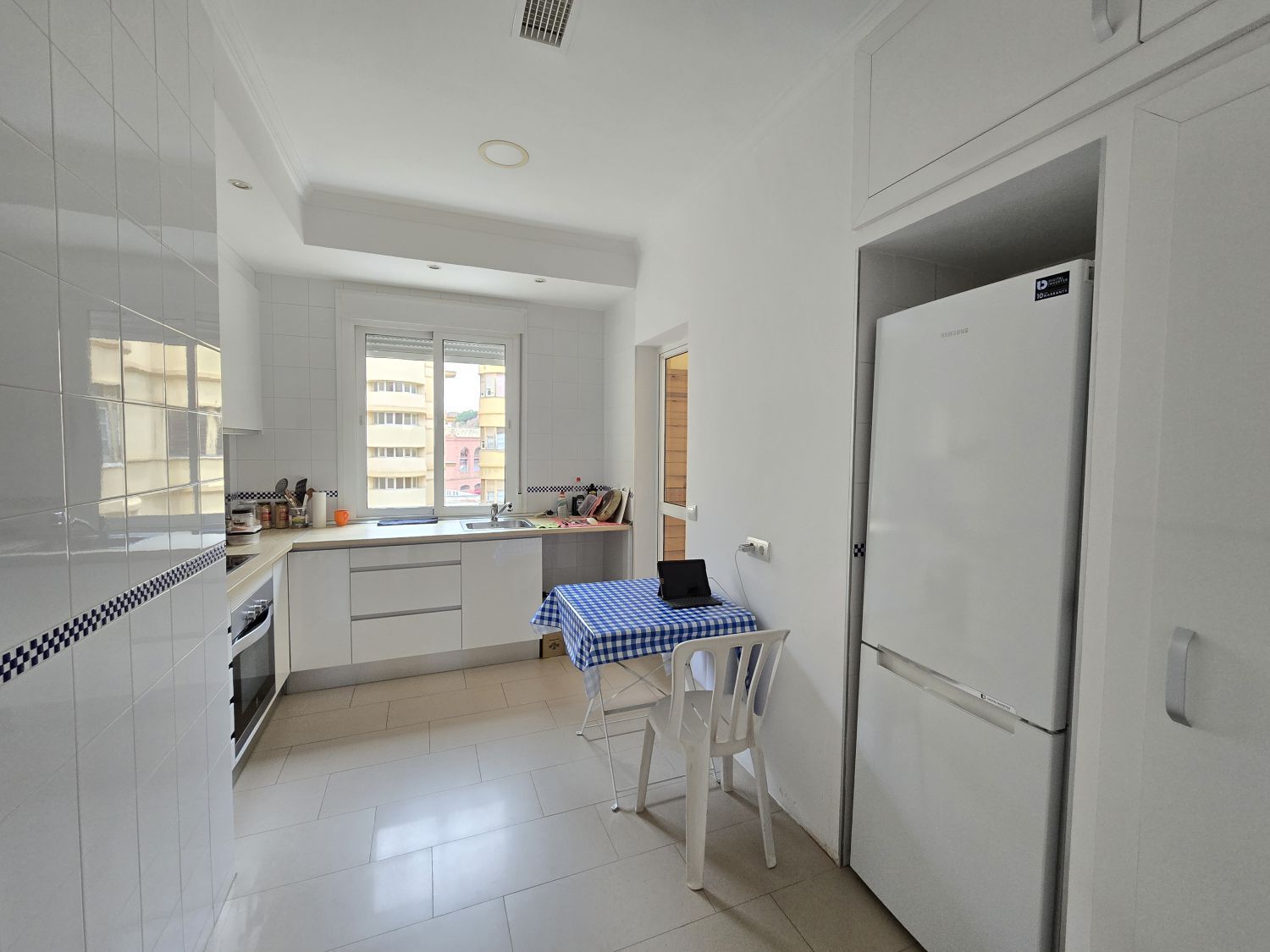 Cuina de Pis de lloguer en Málaga Capital amb Aire condicionat, Calefacció i Balcó