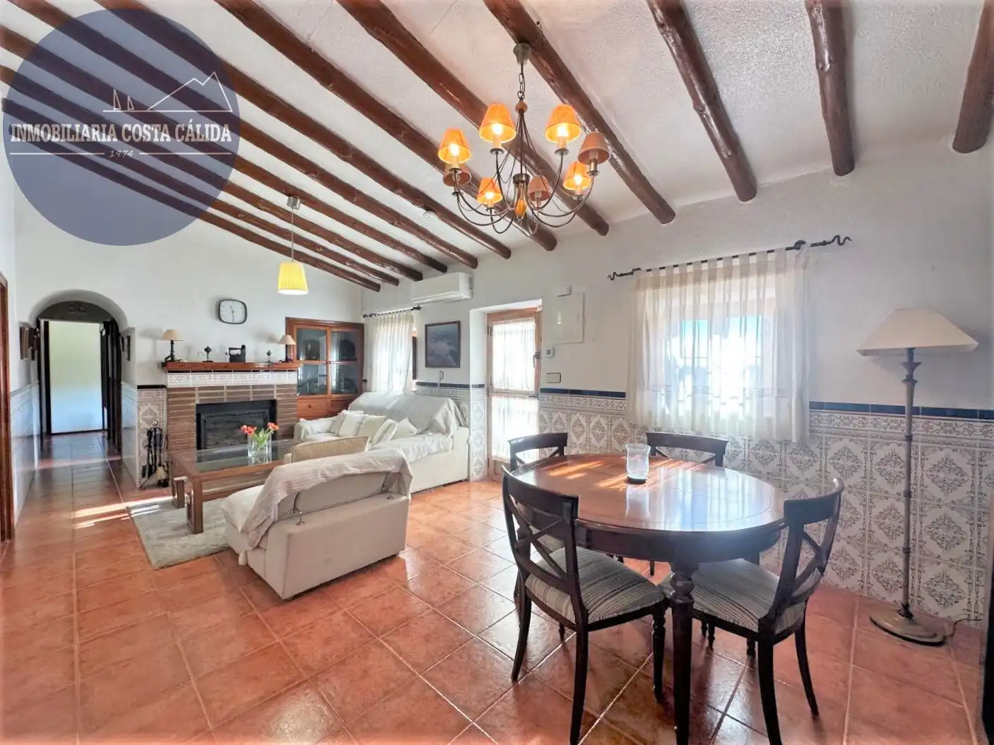 Vista exterior de Finca rústica en venta en Águilas con Aire acondicionado, Calefacción y Jardín privado