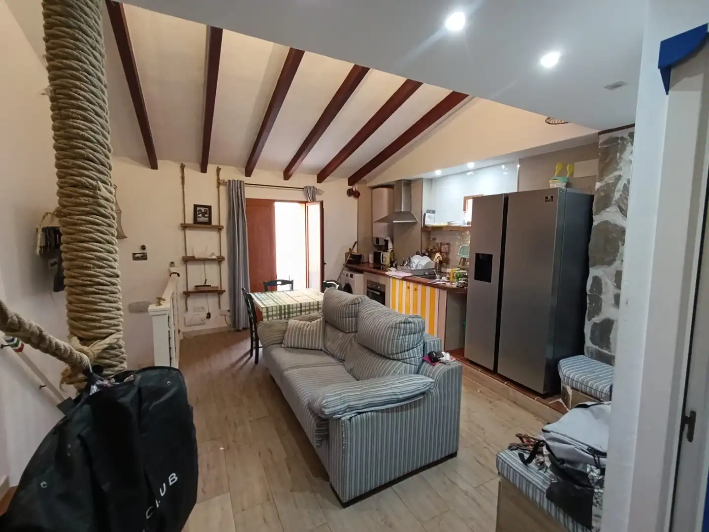 Cocina de Casa o chalet en venta en Villajoyosa / La Vila Joiosa con Aire acondicionado, Amueblado y Balcón