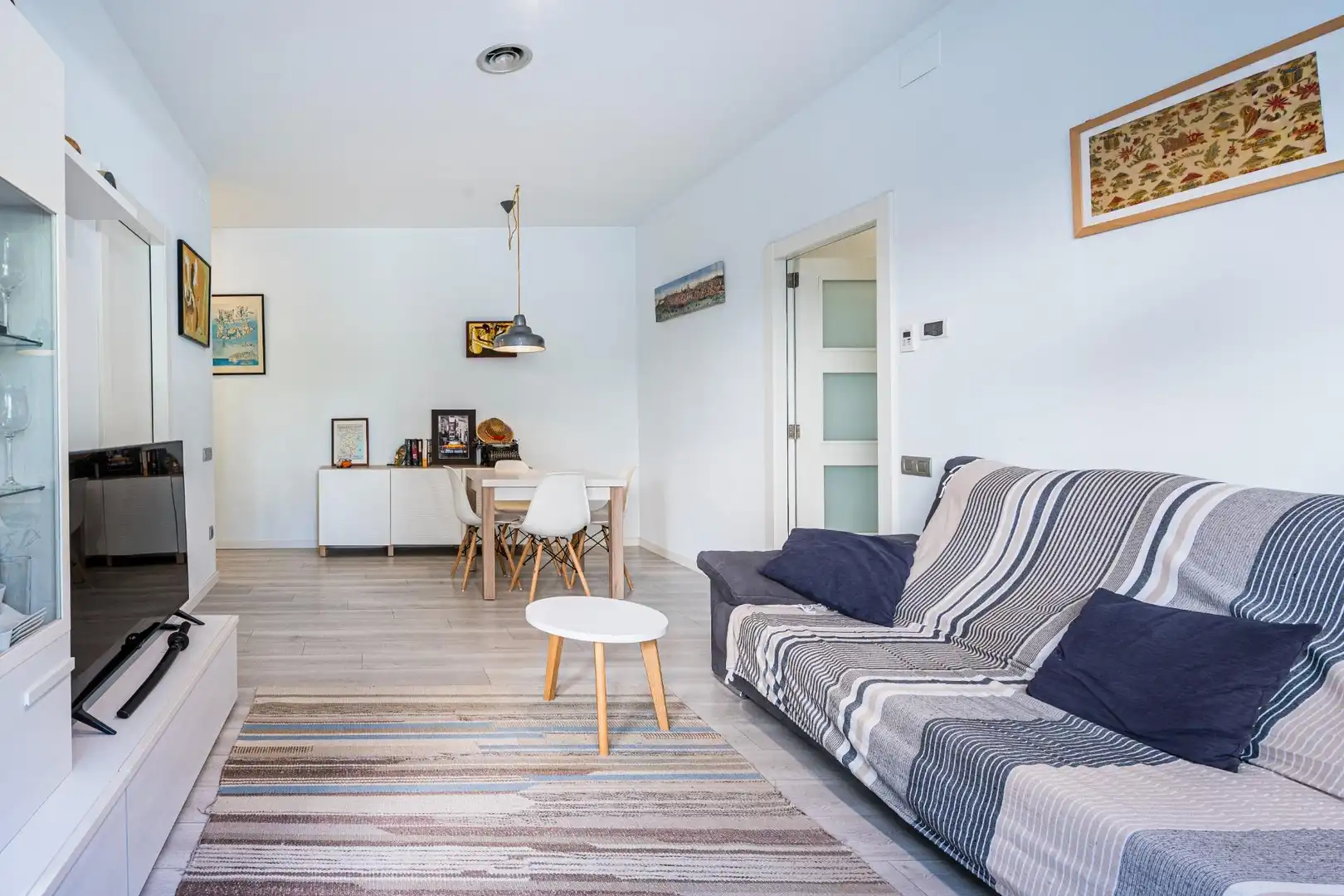 Sala d'estar de Pis en venda en Sitges amb Aire condicionat, Calefacció i Terrassa