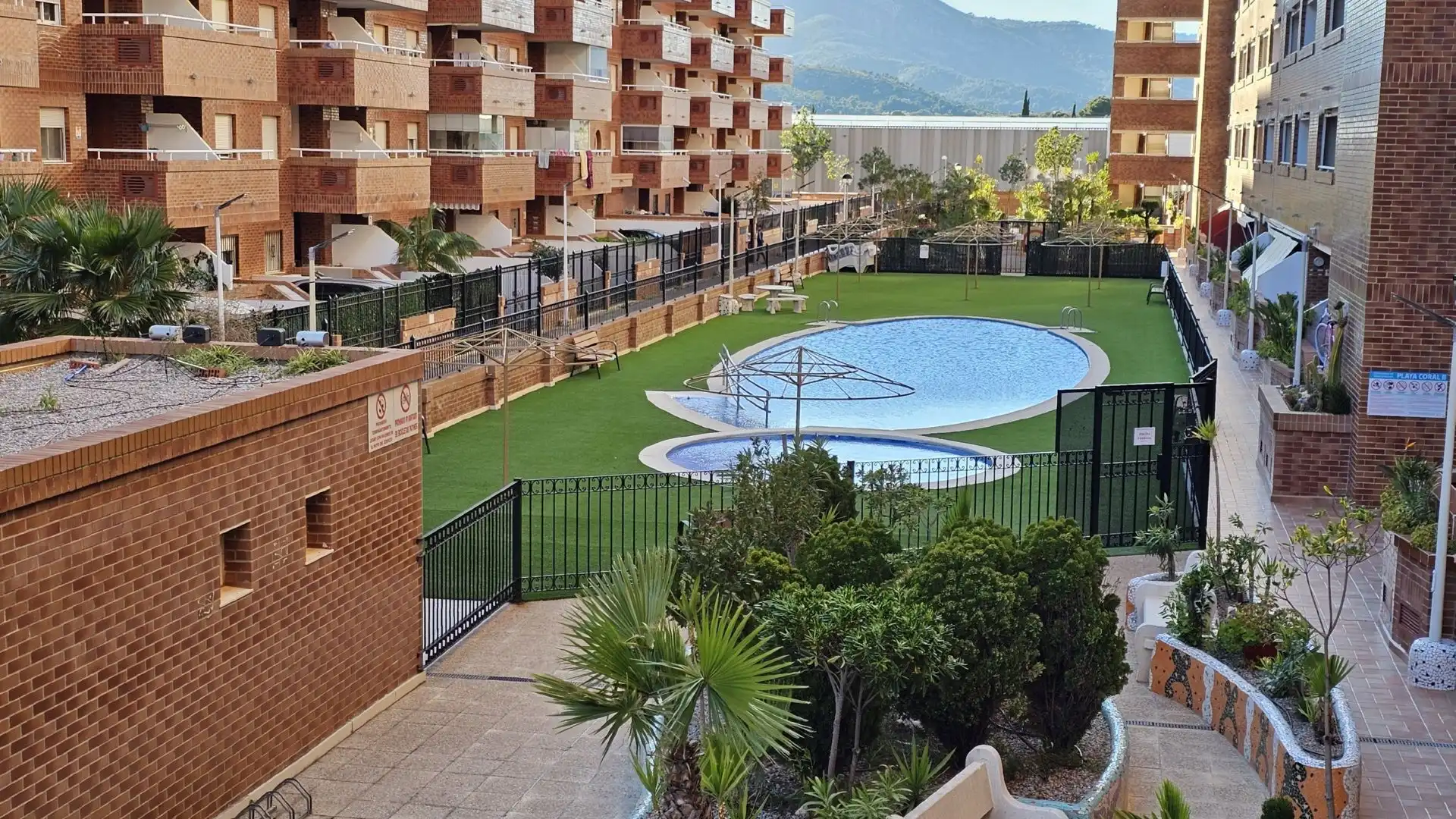 Swimming pool of Apartments for sale in Oropesa del Mar / Orpesa  with Air Conditioner, Heating and Terrace