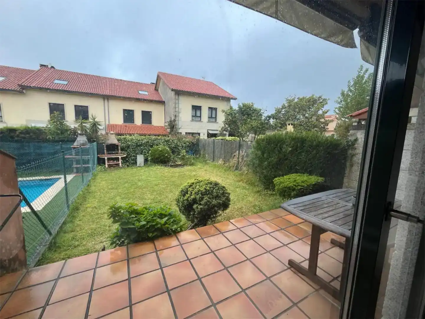Jardín de Casa adosada en venta en Nigrán con Aire acondicionado