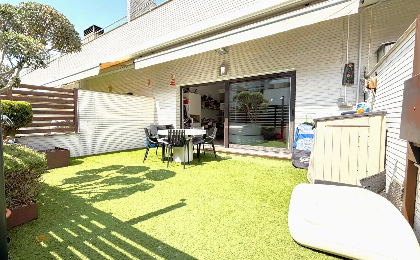 Terraza de Casa adosada en venta en Dosrius con Aire acondicionado, Calefacción y Jardín privado