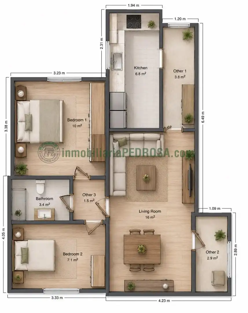 Apartment with lift for sale in MANUEL DEL PALACIO, imagen 16