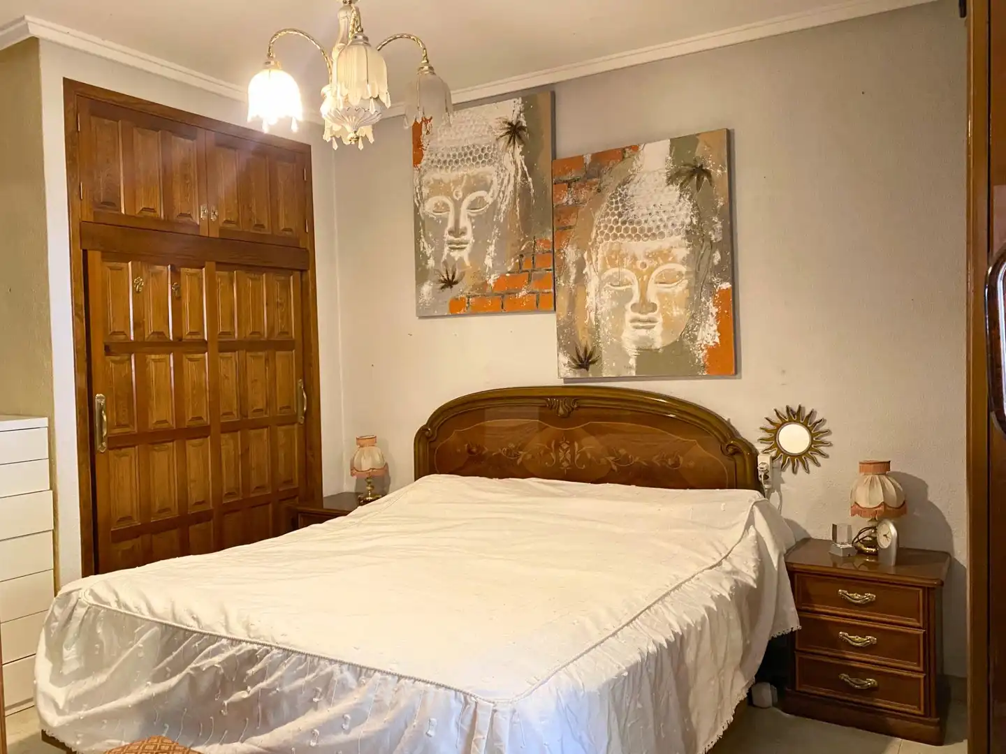 Schlafzimmer von Haus oder Chalet zum Verkauf in Rojales mit Klimaanlage, Heizung und Privatgarten
