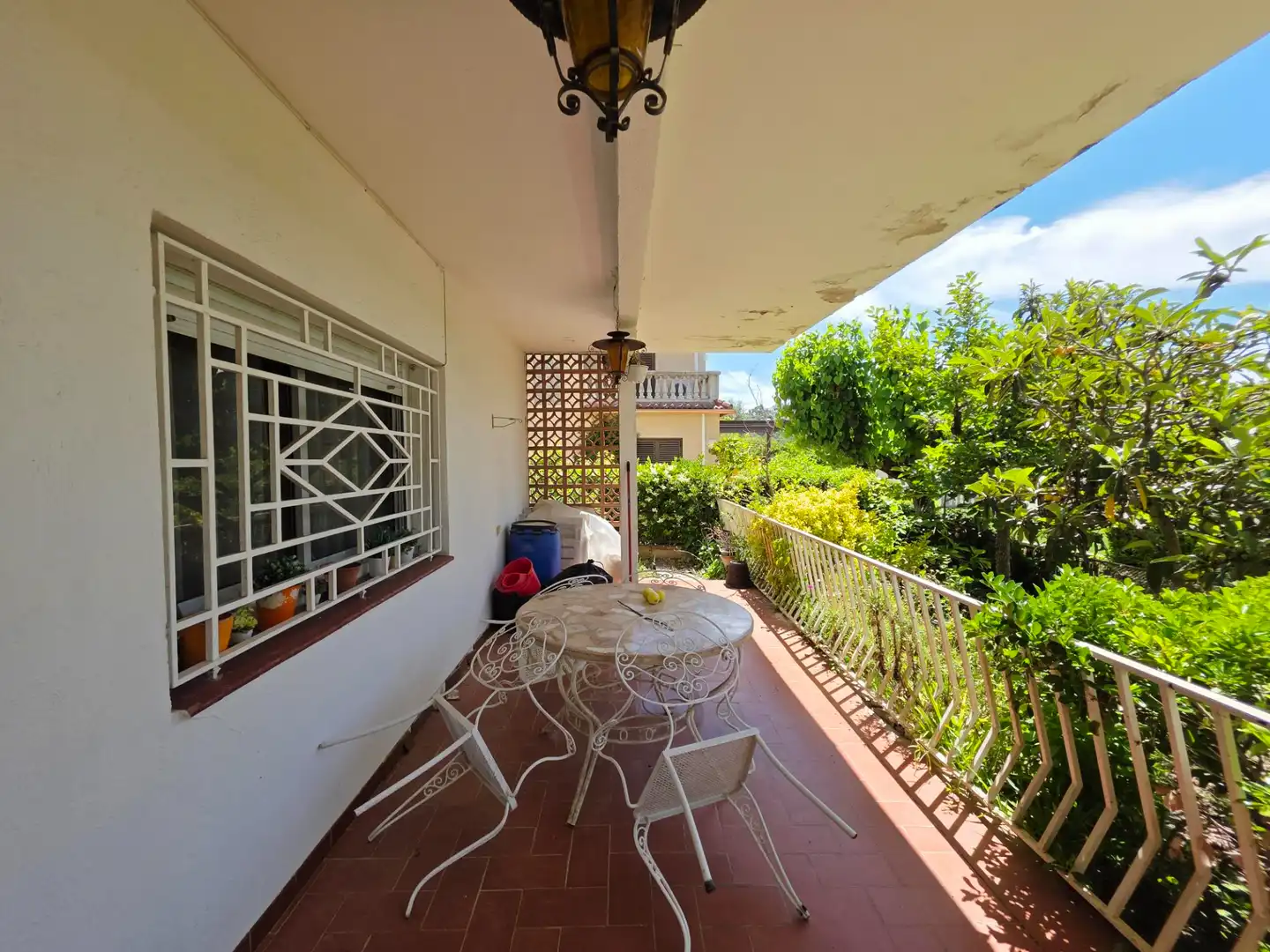 Terrassa de Casa o xalet en venda en Vallirana amb Calefacció, Jardí privat i Terrassa