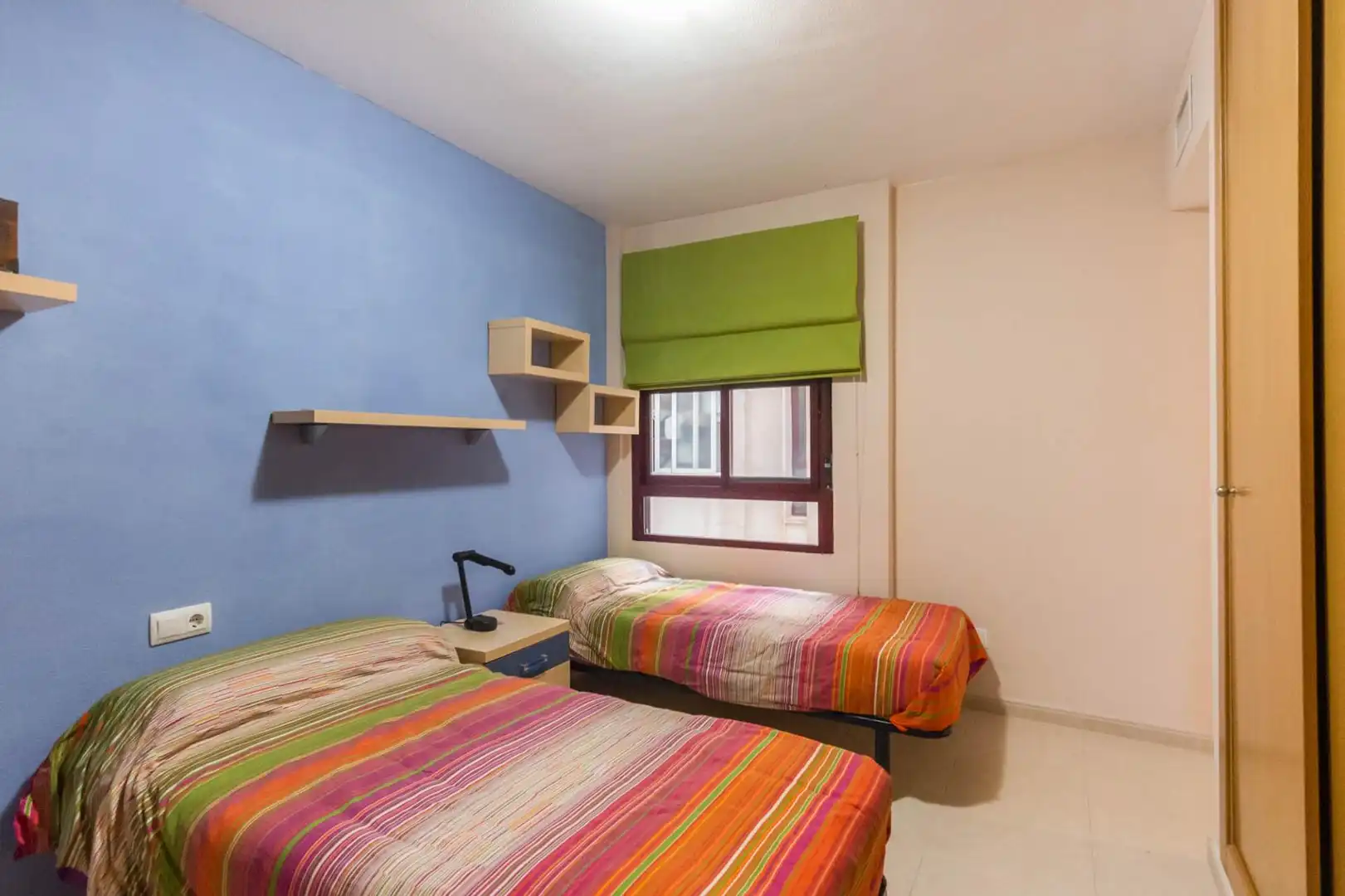 Bedroom of Flat for rent in Murcia  with Air Conditioner, Furnished and Balcony