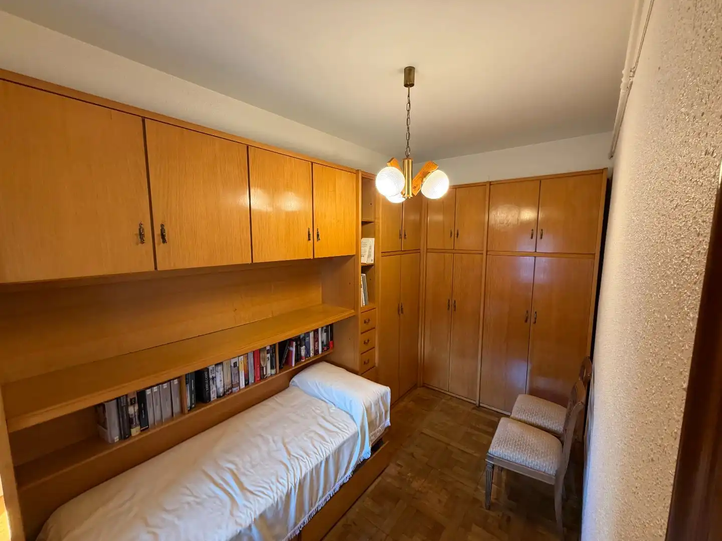 Bedroom of Flat for rent in  Barcelona Capital  with Terrace and Balcony