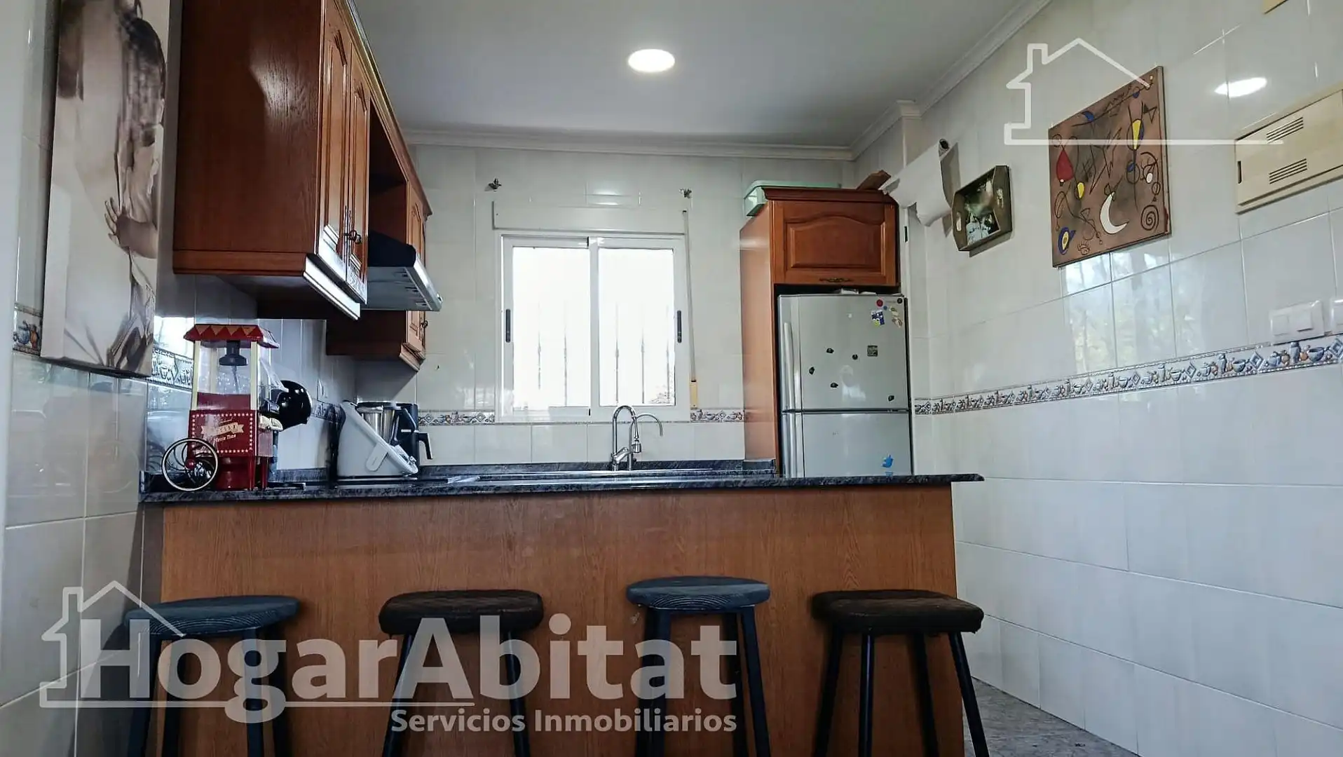 Cocina de Casa o chalet en venta en Oliva con Aire acondicionado, Jardín privado y Terraza