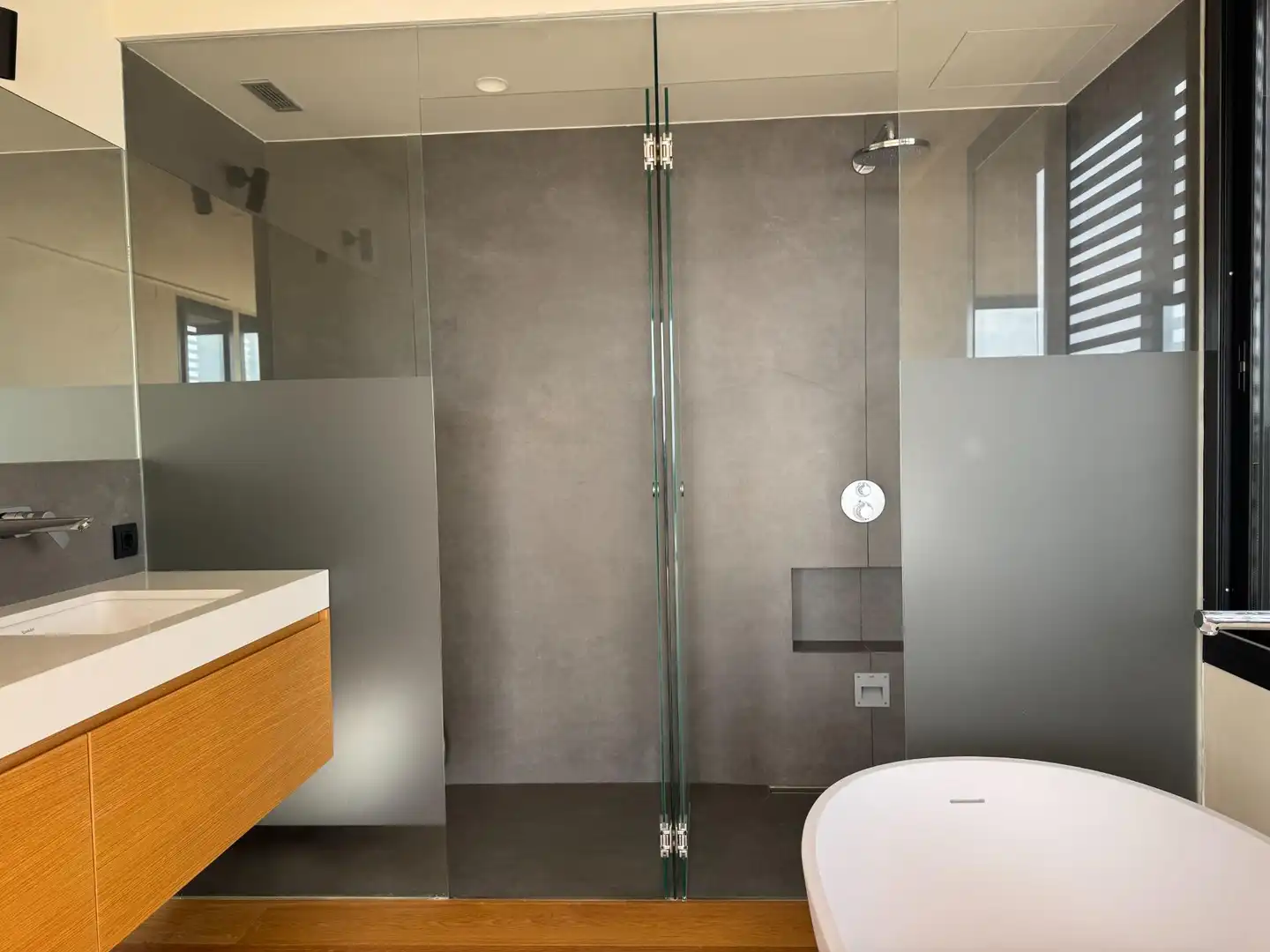 Baño de Casa o chalet en venta en Barcelona con Aire acondicionado, Calefacción y Jardín privado