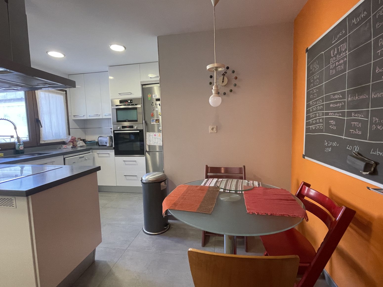 Kitchen of Flat for sale in Gijón   with Heating and Parquet flooring